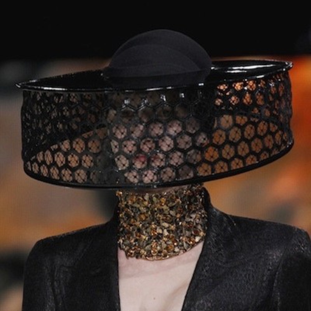Alexander McQueen beekeeper hat